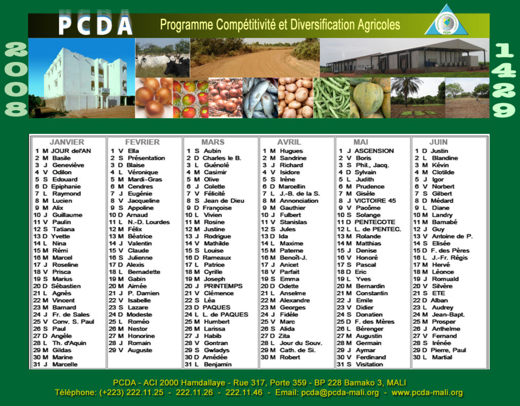 Calendrier